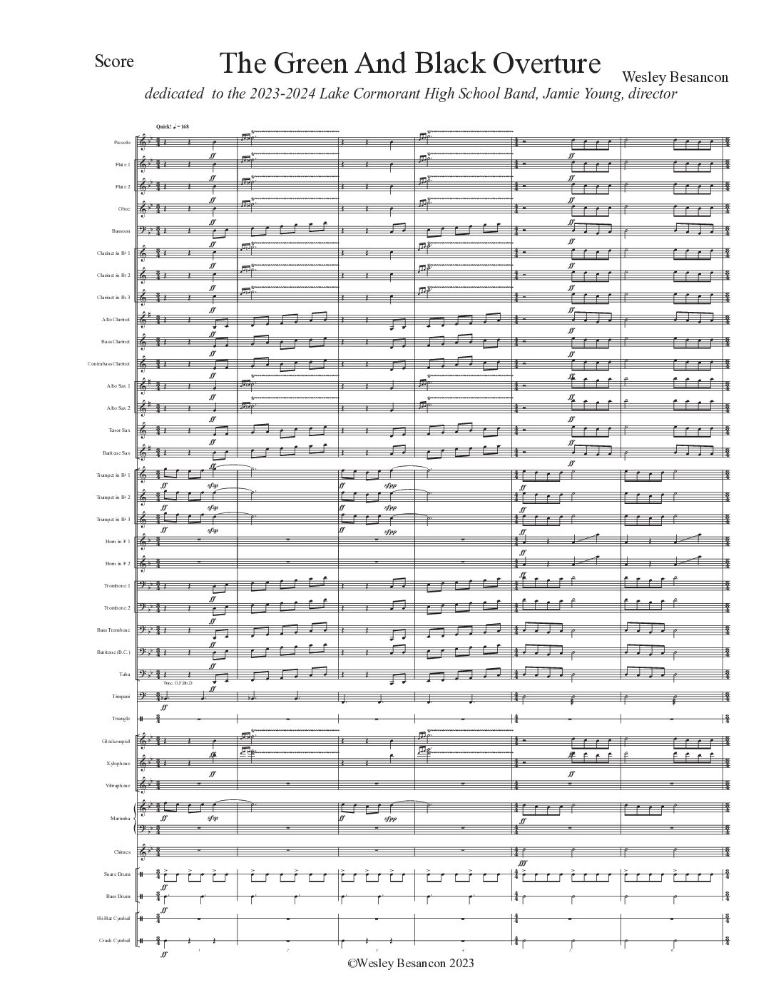 The Green and Black Overture